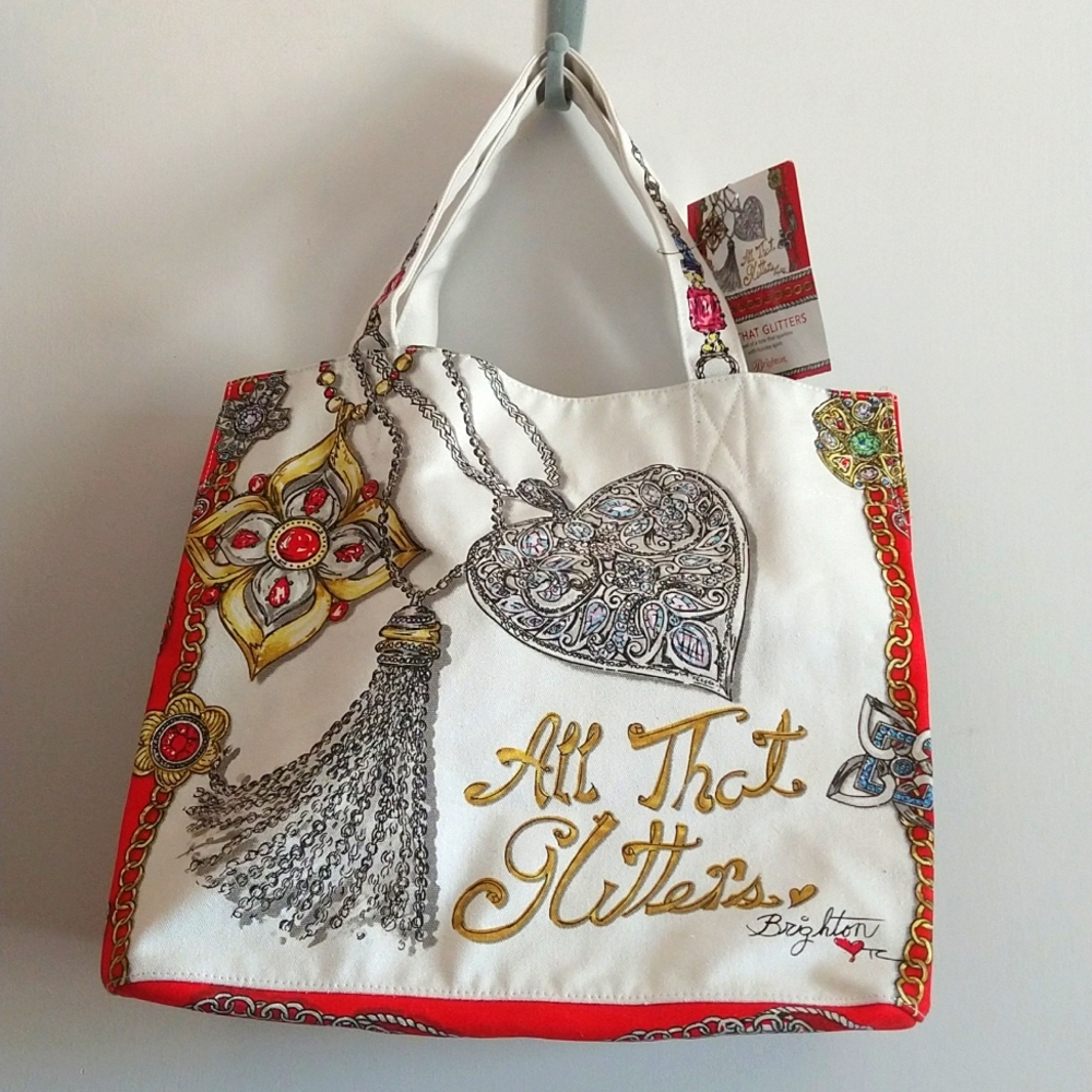 Brighton Tom Clancy Jewels Tote Bag All That Glitters